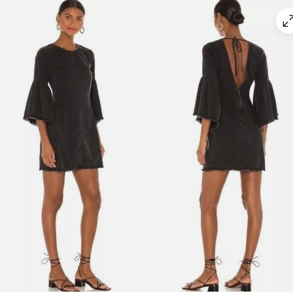 Free People- Reckless Life Denim Dress